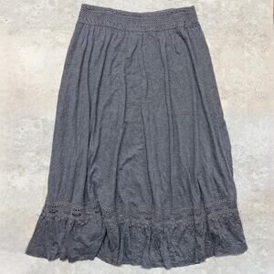 INC International Concepts Crinkled Maxi Skirt